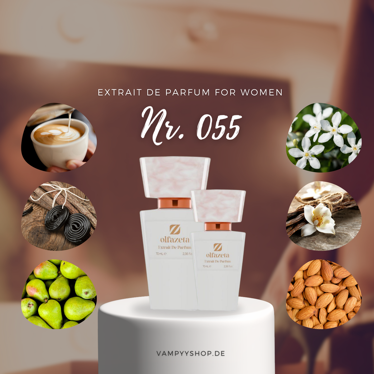 Nr. 055 - DAMENPARFÜM MIT 30% ESSENZ - PARFÜMEXTRAKT vampyy.shop