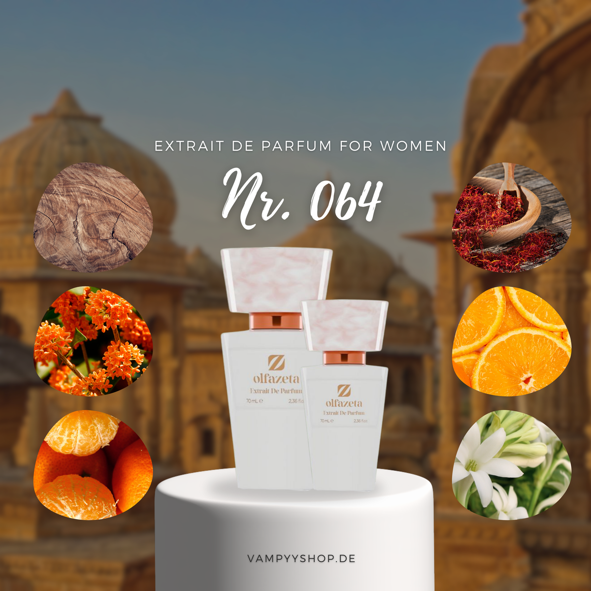 Nr. 064 - DAMENPARFÜM MIT 30% ESSENZ - PARFÜMEXTRAKT vampyy.shop