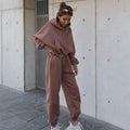 Women Warm Hoodie and Pants Set vampyy.shop