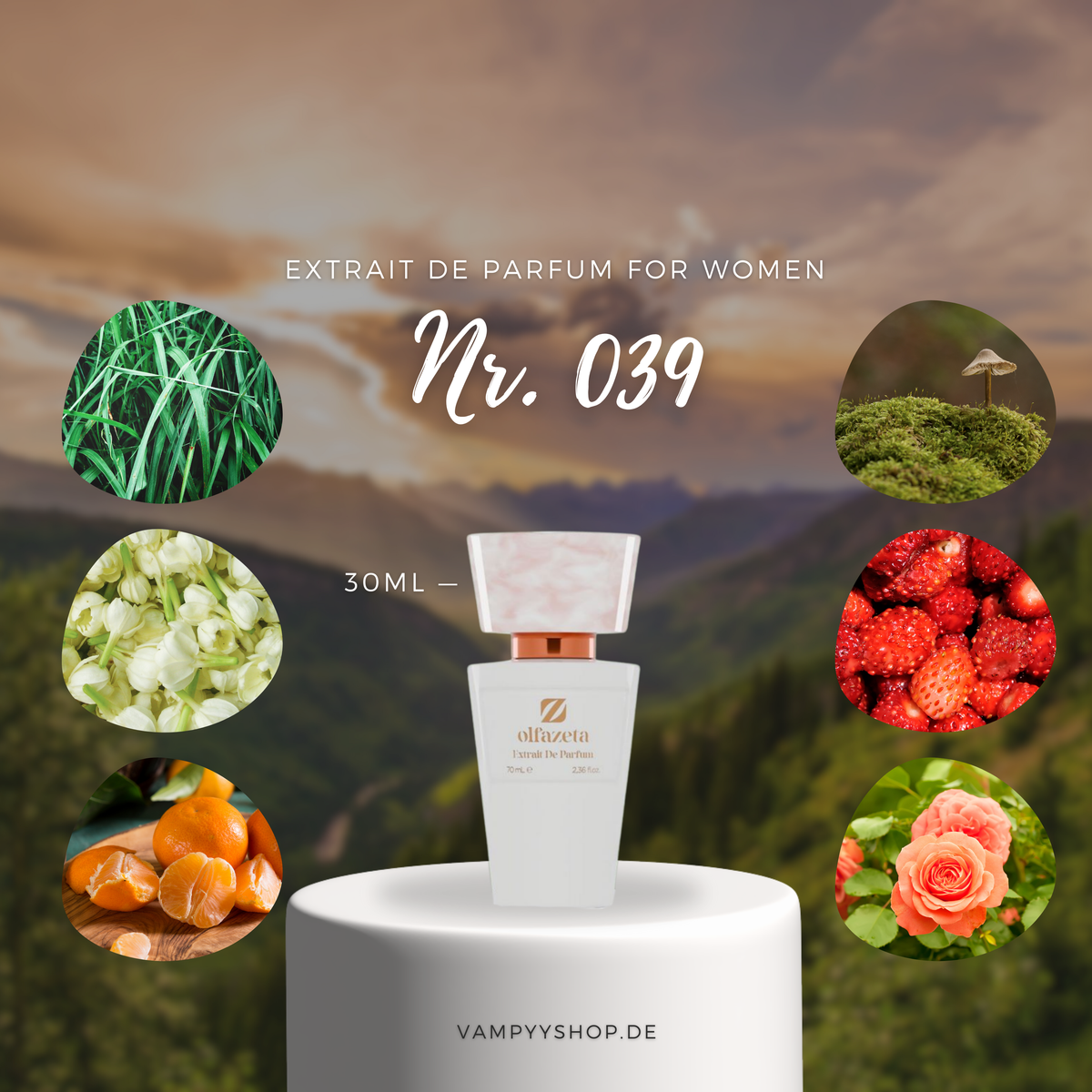 Nr. 039 - DAMENPARFÜM MIT 30% ESSENZ - PARFÜMEXTRAKT vampyy.shop