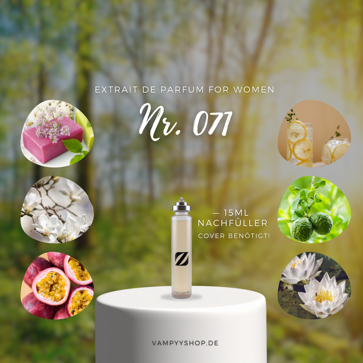 Nr. 071 - DAMENPARFÜM MIT 30% ESSENZ - PARFÜMEXTRAKT vampyy.shop