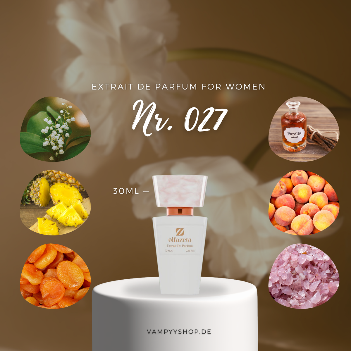 Nr. 027 - DAMENPARFÜM MIT 30% ESSENZ - PARFÜMEXTRAKT vampyy.shop