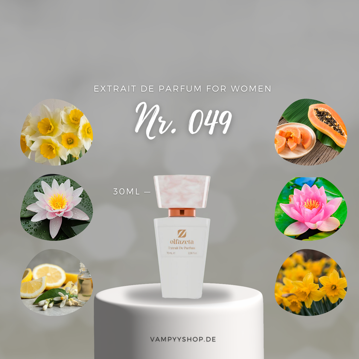 Nr. 049 - DAMENPARFÜM MIT 30% ESSENZ - PARFÜMEXTRAKT vampyy.shop