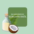 Reines Kokosnussöl (mit Süßmandelöl) vampyy.shop