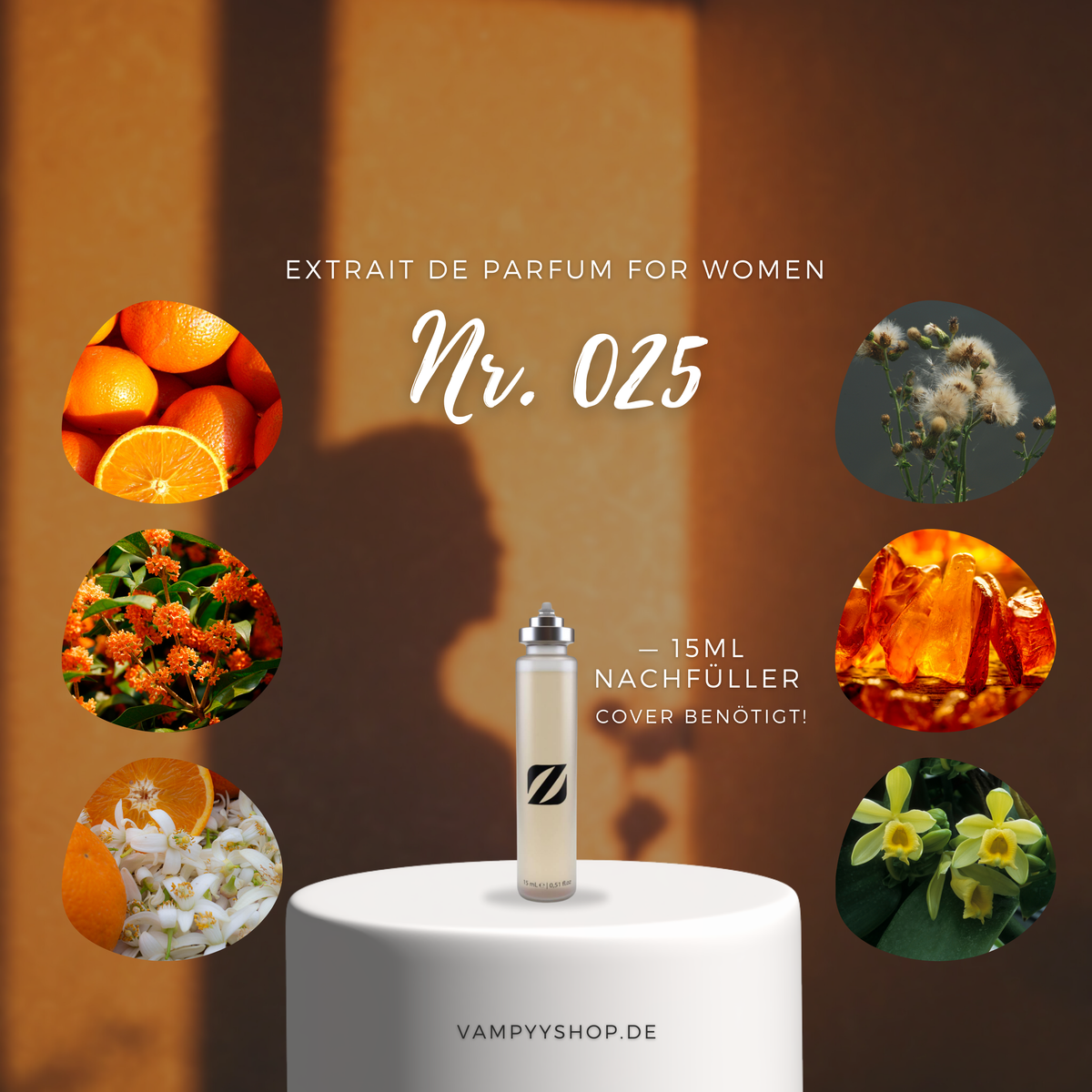 Nr. 025 - DAMENPARFÜM MIT 30% ESSENZ - PARFÜMEXTRAKT vampyy.shop