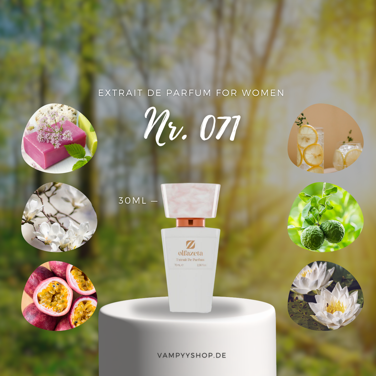 Nr. 071 - DAMENPARFÜM MIT 30% ESSENZ - PARFÜMEXTRAKT vampyy.shop