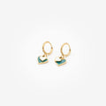 18k vergoldete Ohrringe „fall In Love“ vampyy.shop