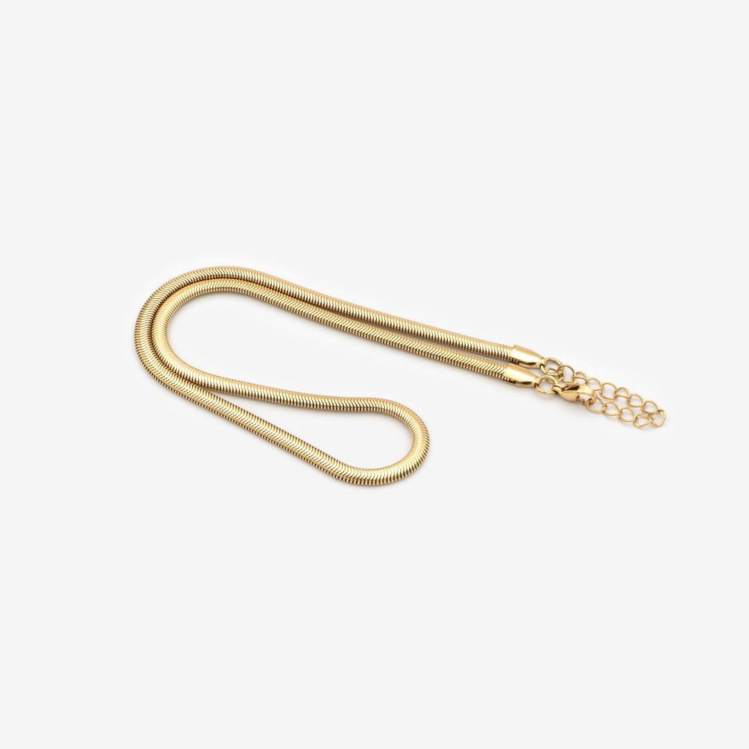 18k Vergoldete Halskette „little Viper“ vampyy.shop