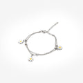 Edelstahl-armband „white Daisies“ vampyy.shop