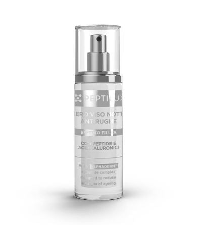 Peptilux – Anti-Falten-Nachtserum „Filler-Effekt“ mit ALPHADERM™ - 30 ml - vampyy.shop